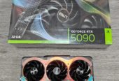 GeForce RTX 5090, RTX 5080, RTX 5070 Ti, RTX 5070, RTX 4090, RTX 4080 Super, RTX 4080, RTX 4070 Ti Super, RTX 4070 Ti, RTX 4070 Super