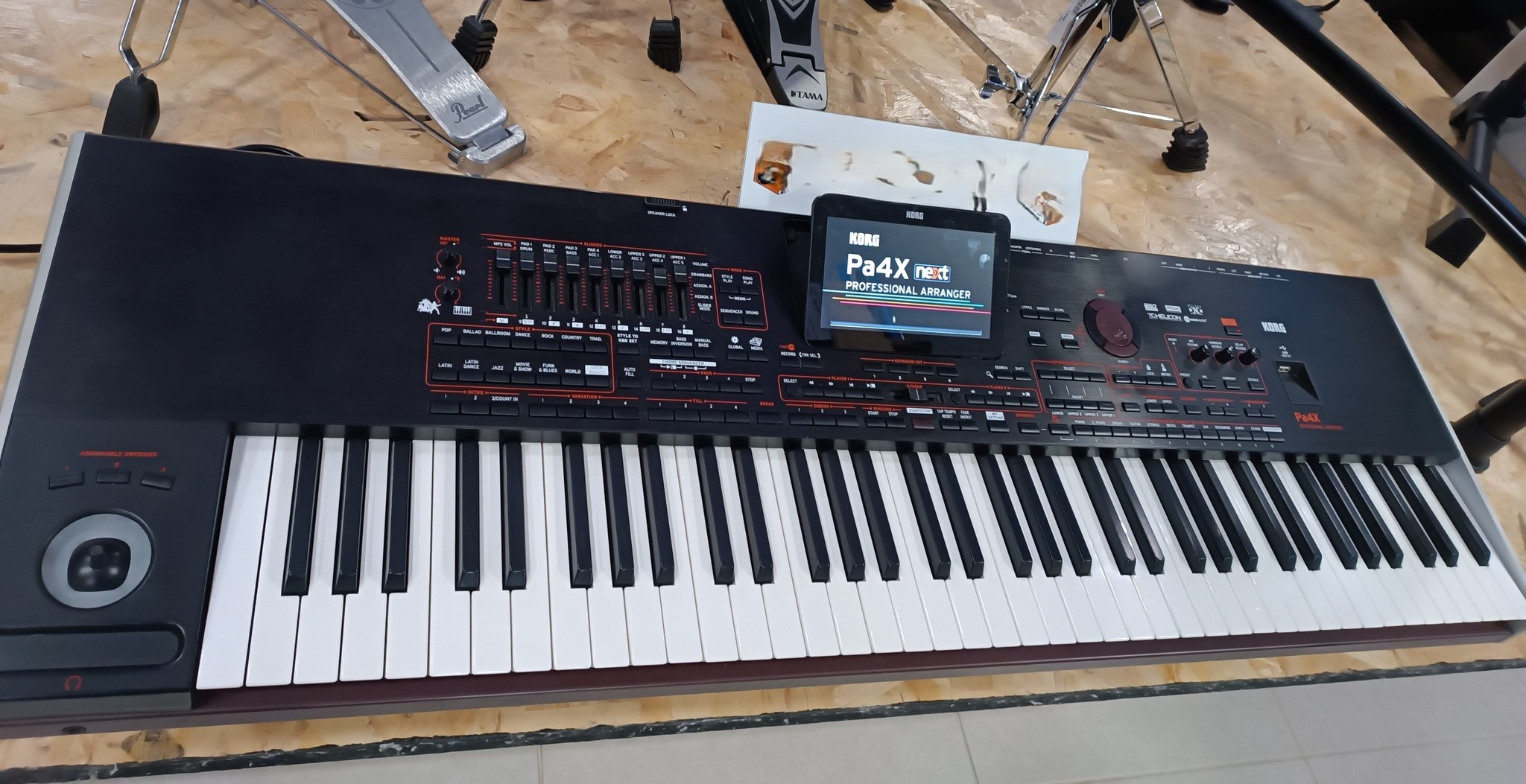 Korg Pa5X, Korg Pa4X, Korg Pa4X MG2, Korg NAUTILUS , Korg Pa1000 MG, Korg PA-1000, Yamaha Genos2 76-key, Yamaha PSR-SX920 , Yamaha MODX8+ , Yamaha Tyros5, Yamaha PSR-SX900, Yamaha MONTAGE M8X
