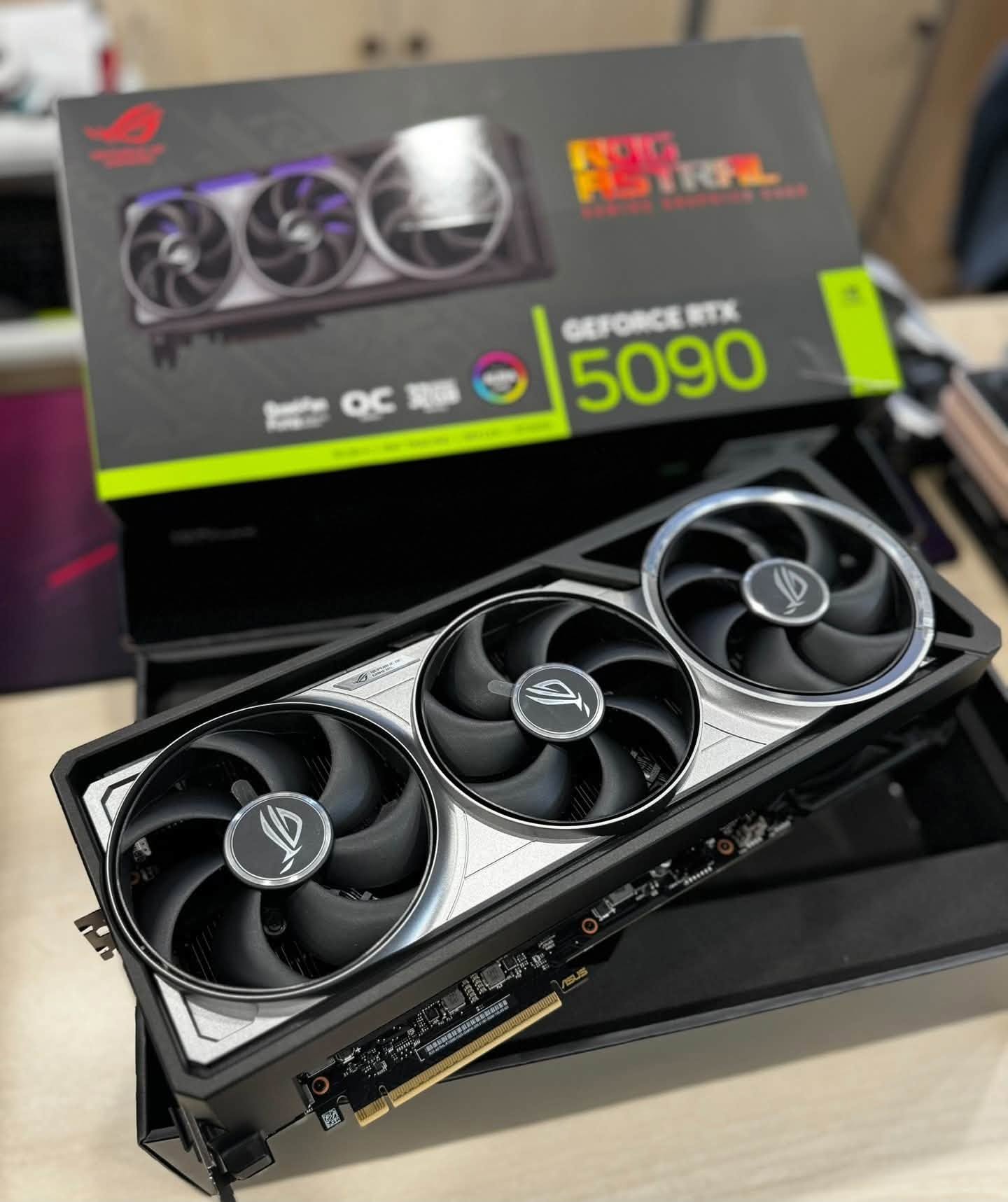 GeForce RTX 5090, RTX 5080, RTX 5070 Ti, RTX 5070, RTX 4090, RTX 4080 Super, RTX 4080, RTX 4070 Ti Super, RTX 4070 Ti, RTX 4070 Super