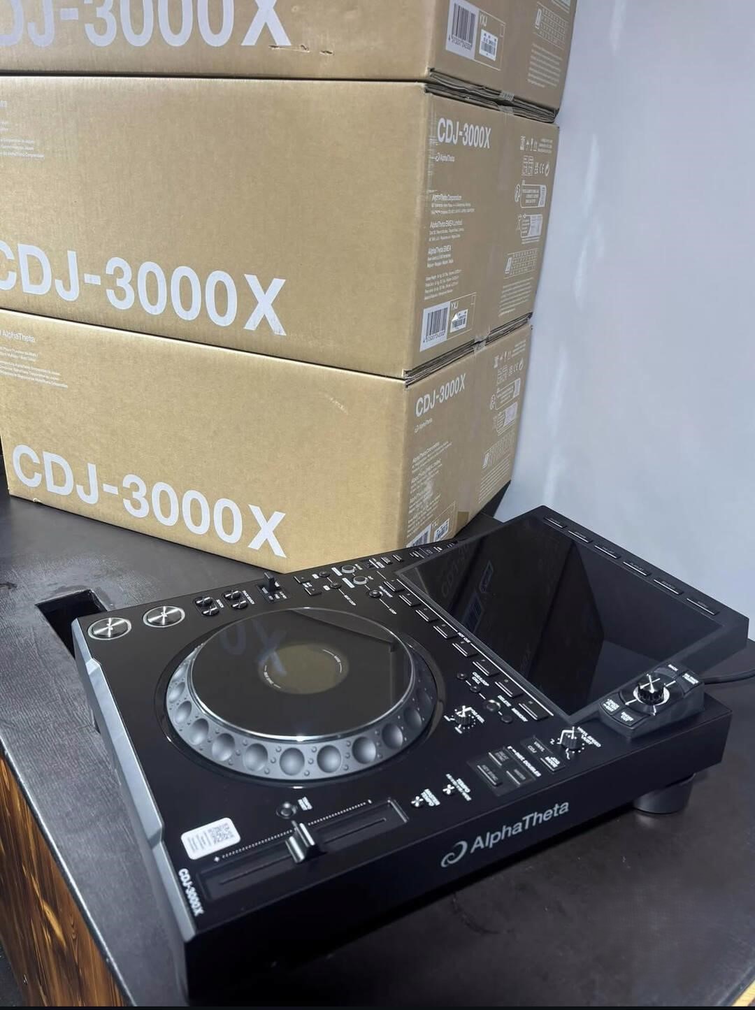Pioneer DJ OPUS-QUAD, Pioneer DJ XDJ-RX3, Pioneer XDJ-XZ, Pioneer DJ DDJ-FLX10, AlphaTheta XDJ-AZ, AlphaTheta OMNIS-DUO,  AlphaTheta DDJ-GRV6, Pioneer DDJ-1000SRT, Pioneer DJ DDJ-REV7, AlphaTheta CDJ-3000X , Pioneer CDJ-3000, Pioneer DJM-A9