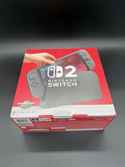 Nintendo Switch 2 – Пакет со домашна конзола и Mario Kart World-Set