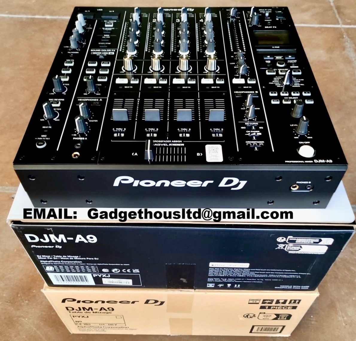 Pioneer DJ OPUS-QUAD, Pioneer DJ XDJ-RX3, Pioneer XDJ-XZ, Pioneer DJ DDJ-FLX10, AlphaTheta XDJ-AZ, AlphaTheta OMNIS-DUO,  AlphaTheta DDJ-GRV6, Pioneer DDJ-1000SRT, Pioneer DJ DDJ-REV7, AlphaTheta CDJ-3000X , Pioneer CDJ-3000, Pioneer DJM-A9