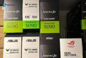 GeForce RTX 5090, RTX 5080, RTX 5070 Ti, RTX 5070, RTX 4090, RTX 4080 Super, RTX 4080, RTX 4070 Ti Super, RTX 4070 Ti, RTX 4070 Super