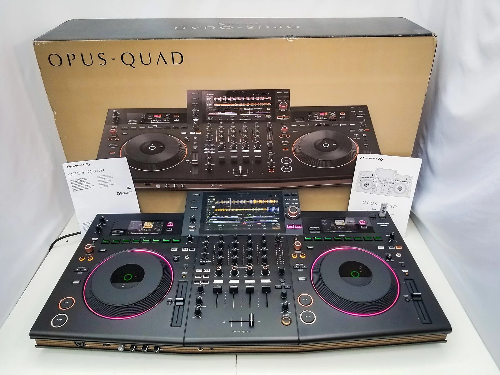 Pioneer DJ OPUS-QUAD, Pioneer DJ XDJ-RX3, Pioneer XDJ-XZ, Pioneer DJ DDJ-FLX10, AlphaTheta XDJ-AZ, AlphaTheta OMNIS-DUO,  AlphaTheta DDJ-GRV6, Pioneer DDJ-1000SRT, Pioneer DJ DDJ-REV7, AlphaTheta CDJ-3000X , Pioneer CDJ-3000, Pioneer DJM-A9
