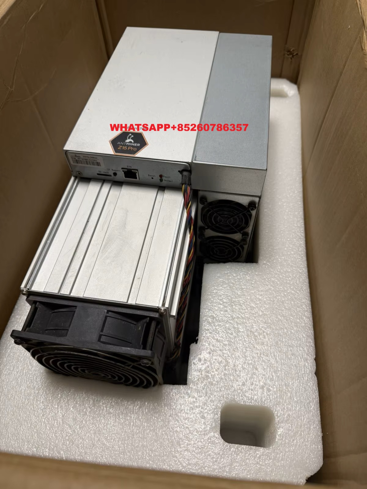 Naprodaj Bitmain Antminer Zcash miner Z15 Pro ZEC 2999 USDT